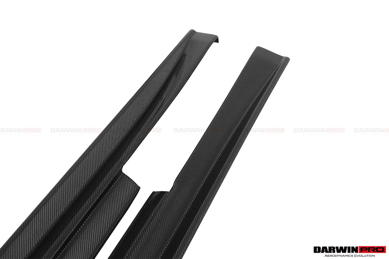 2008-2022 Nissan GTR R35 CBA/DBA ZEL Style Carbon Fiber Side Skirts - DarwinPRO Aerodynamics