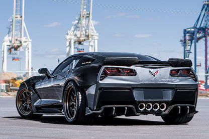 2013-2019 Corvette C7 Z51 Z06 Grandsport Carbon Fiber Trunk Spoiler - DarwinPRO Aerodynamics