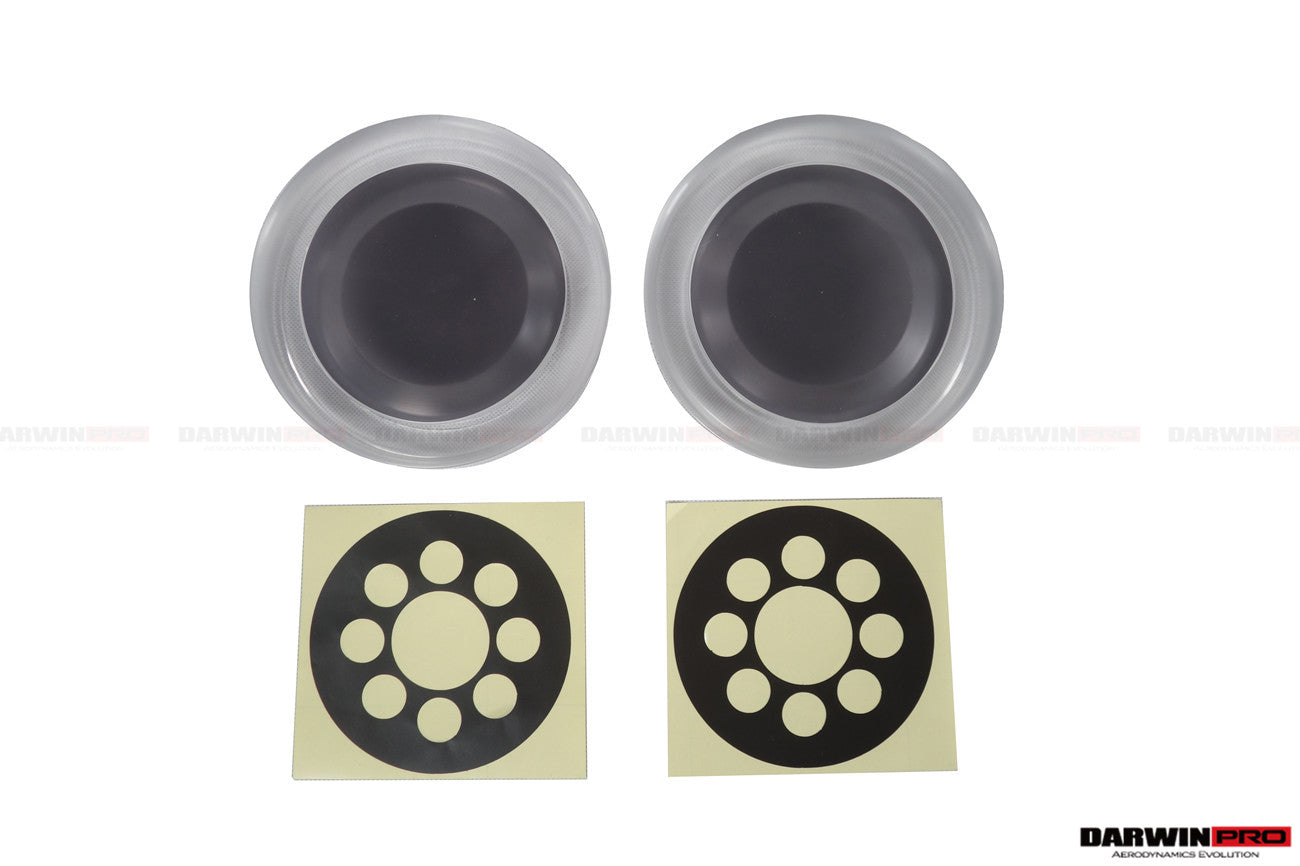 2010-2015 Ferrari 458 Coupe/Spider BKSS Style Tail Light Cover - DarwinPRO Aerodynamics