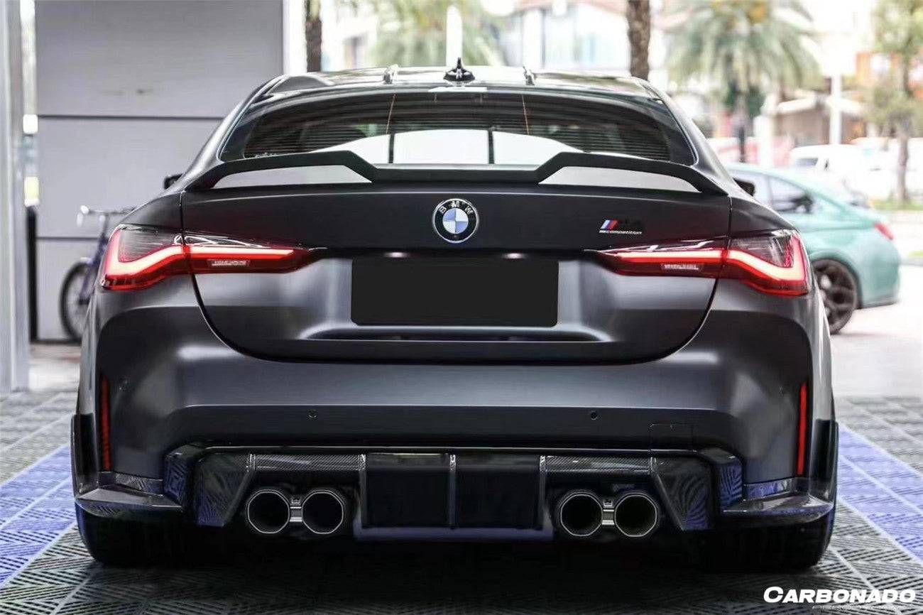 2021-UP BMW M3 G80 G20 VRS Style Carbon Fiber Trunk Spoiler - Carbonado Aero