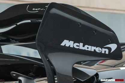 2017-2022 McLaren 720s Se²GTR Style Trunk Wing w/ Side Caps - DarwinPRO Aerodynamics