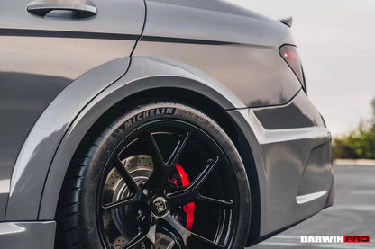 2012-2014 Mercedes Benz W204 C63 AMG Sedan BKSS Style Wide Full Body Kit - DarwinPRO Aerodynamics