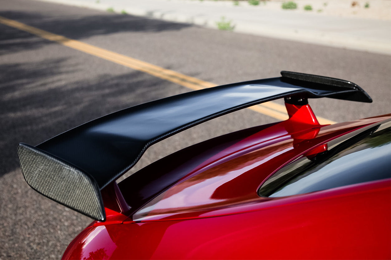 2015-2021 Mercedes Benz AMG GT & GTS & GTC Coupe Only IMP Carbon Fiber Trunk Spoiler Wing - DarwinPRO Aerodynamics