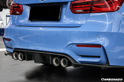 2014-2020 BMW M3 F80 M4 F82 KNF Style Rear Diffuser - Carbonado Aero