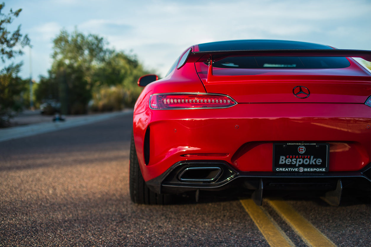 2015-2021 Mercedes Benz AMG GT/GTS IMP Carbon Fiber Rear Diffuser - DarwinPRO Aerodynamics