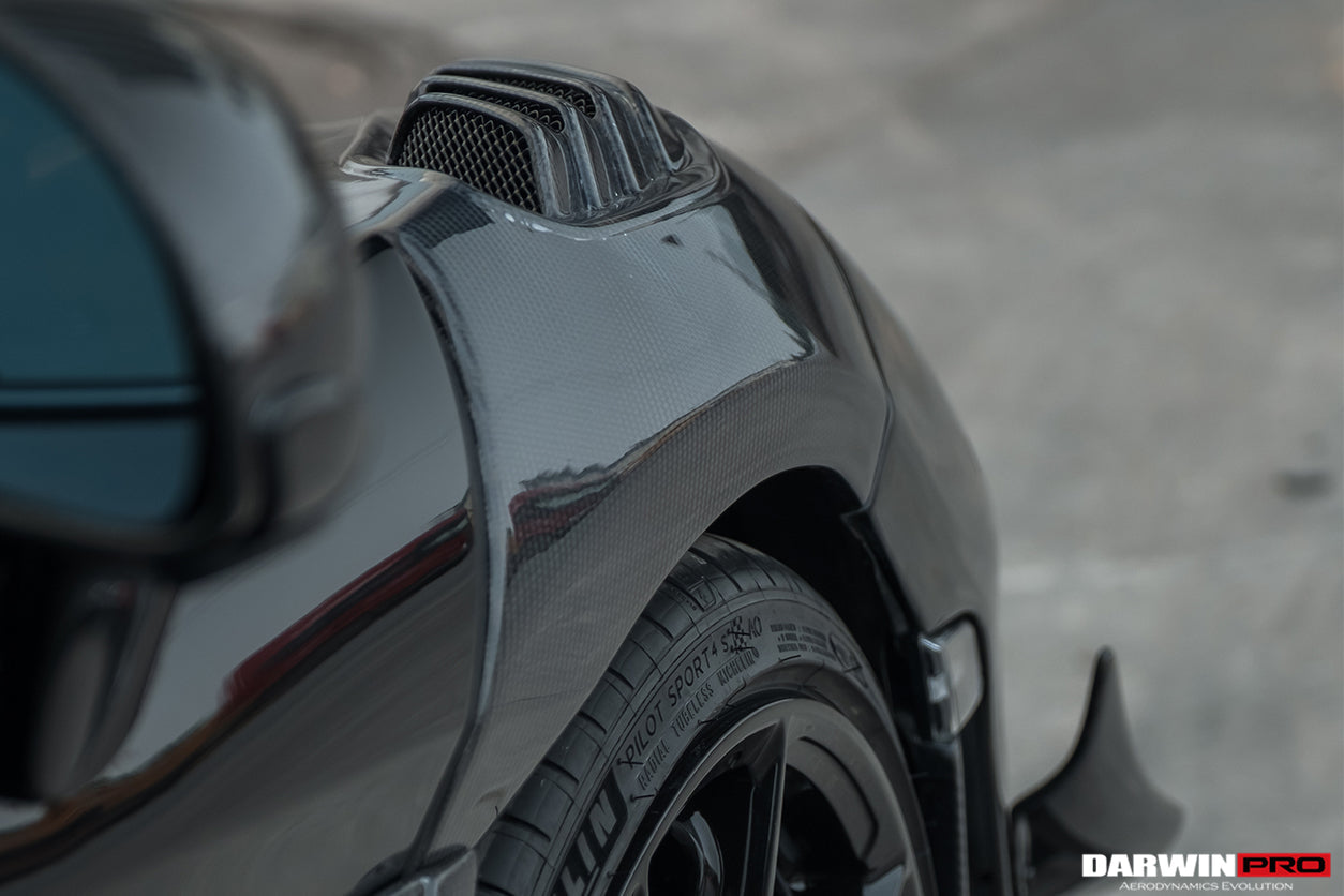 2017-2021 McLaren 720s Se²NWB Style Carbon Fiber Fender - DarwinPRO Aerodynamics