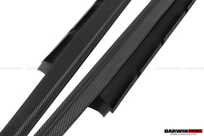 2008-2022 Nissan GTR R35 CBA/DBA ZEL Style Carbon Fiber Side Skirts - DarwinPRO Aerodynamics