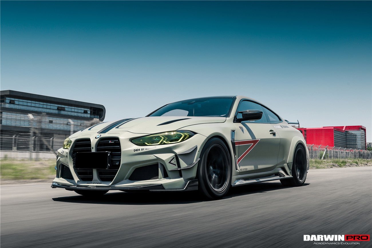 2021-UP BMW M4 G82/G83 BKSSII Style Front Bumper and Front Fender and Side Skirts - DarwinPRO Aerodynamics