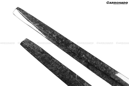2017-2023 Porsche Panamera 971-1/971-2 OD Style Side Skirts - Carbonado