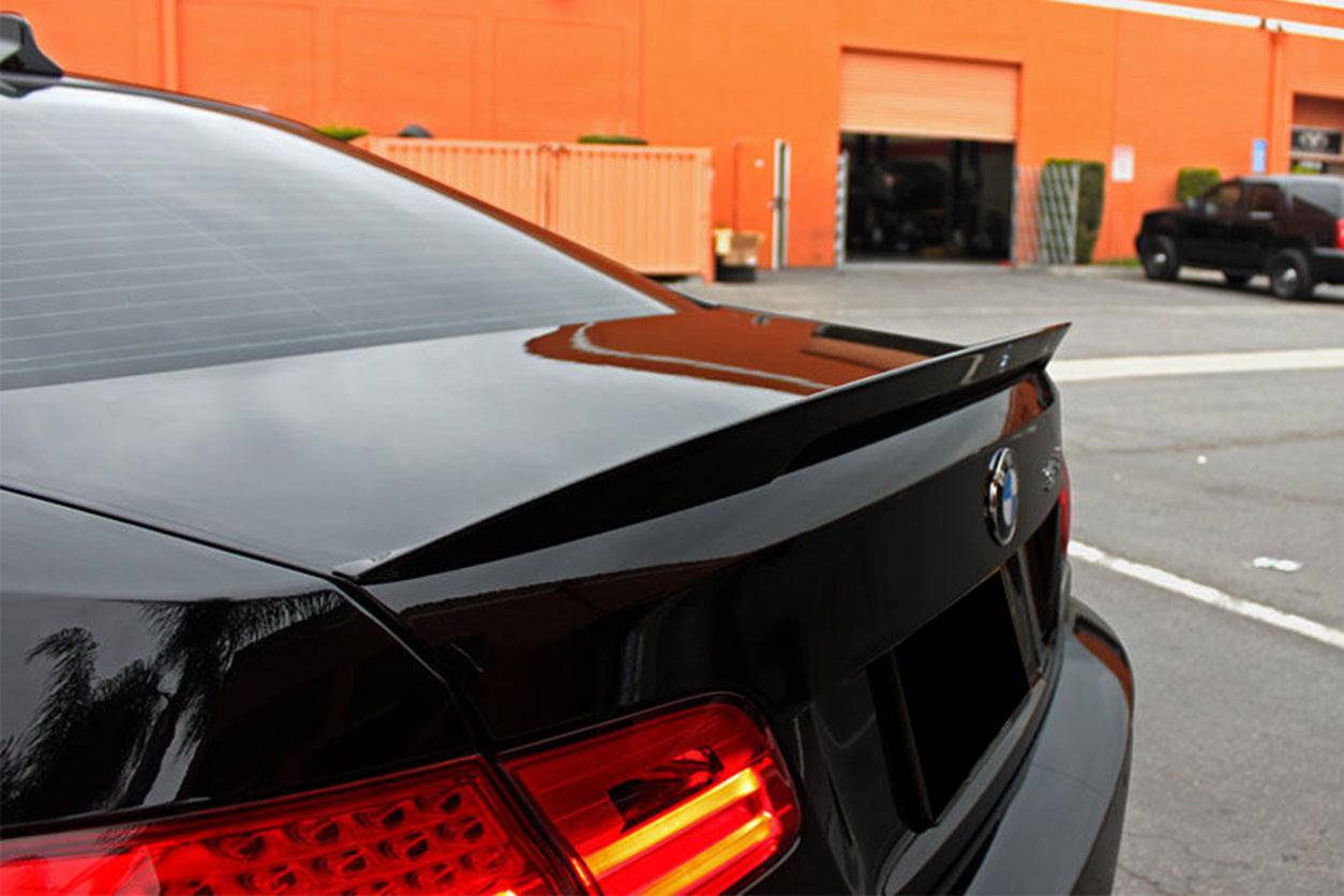 2008-2012 BMW M3 E92 MP Style Carbon Fiber Trunk Spoiler - Carbonado