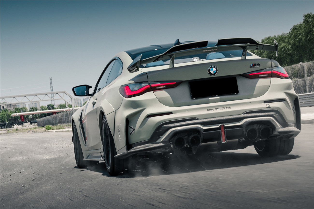 2021-UP BMW M4 G82/G83 BKSSII Style Rear Bumper - DarwinPRO Aerodynamics