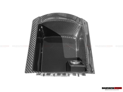 2004-2014 Lamborghini Gallardo OEM Style Carbon Fiber Interior Storage Box Cover - DarwinPRO Aerodynamics