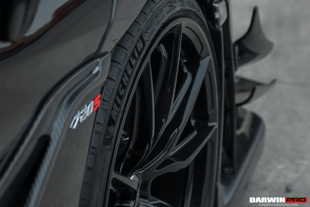 2017-2021 McLaren 720s Se²NWB Style Carbon Fiber Side Door Trims - DarwinPRO Aerodynamics