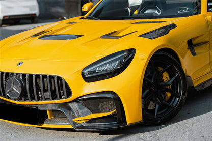 2015-2021 Mercedes Benz AMG GT & GTS & GTC & GTR BK Style Partial Carbon Fiber Front Fender - Carbonado