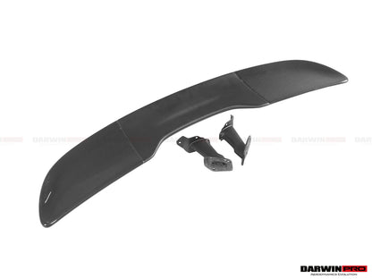 2015-2020 McLaren 540C/570S/570GT 600LT-Style Partial Carbon Fiber Rear Bumper with Diffuser  and Trunk Spoiler and Engine Trunk and Exhaust - DarwinPRO Aerodynamics