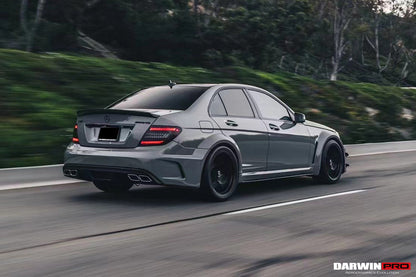 2012-2014 Mercedes Benz W204 C63 AMG Sedan BKSS Style Wide Full Body Kit - DarwinPRO Aerodynamics