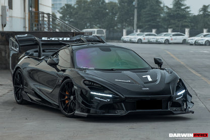 2017-2021 McLaren 720s Se²NWB Style Carbon Fiber Hood - DarwinPRO Aerodynamics