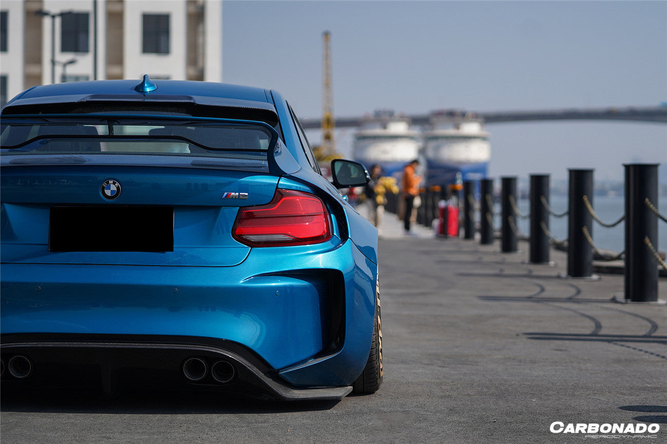 2016-2020 BMW M2 F87 VR Style Partial Carbon Fiber Wide Full Body kit - Carbonado Aero