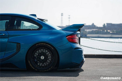 2016-2020 BMW M2 F87 VR Style Partial Carbon Fiber Wide Full Body kit - Carbonado Aero