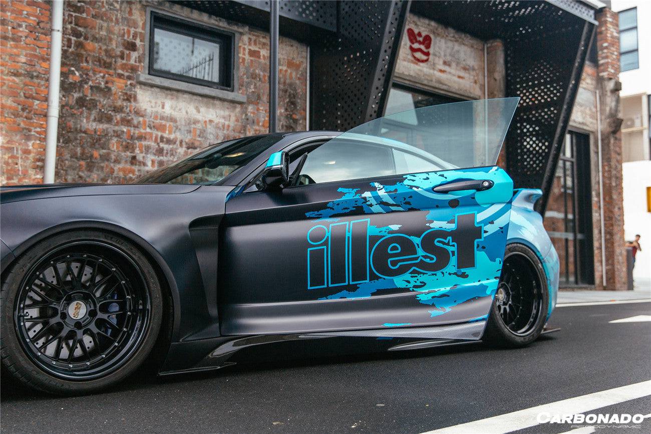 2016-2020 BMW M2 F87 VR Style Partial Carbon Fiber Wide Full Body kit - Carbonado Aero