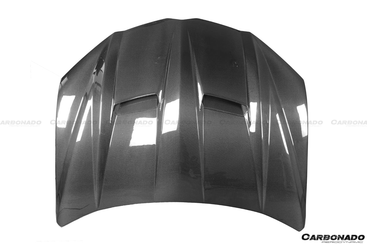 2018-2024 Lamborghini URUS TC Style Dry Carbon Fiber Hood - Carbonado