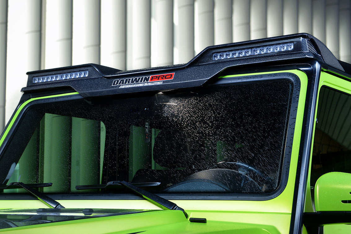 2006-2018 Mercedes Benz W463 G Class Wagon IMP Performance Front Roof Spoiler - DarwinPRO Aerodynamics