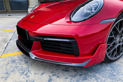2019-2023 Porsche 911 992 Carrera/Targa/S/4/4S/Cabriolet WP Style Dry Carbon Front Lip - Carbonado
