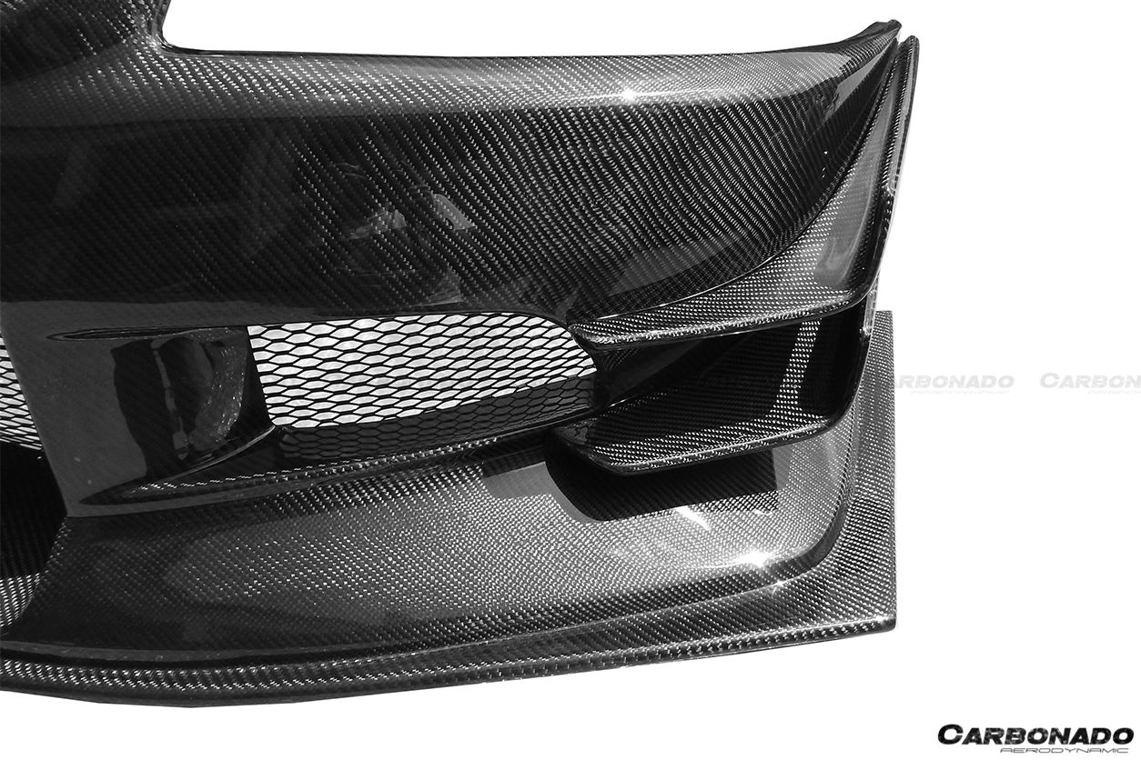 2003-2006 Mitsubishi Evo 7/8/9 VTS Style Front Bumper - Carbonado Aero