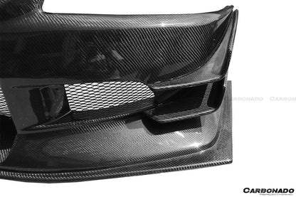 2003-2006 Mitsubishi Evo 7/8/9 VTS Style Front Bumper - Carbonado Aero