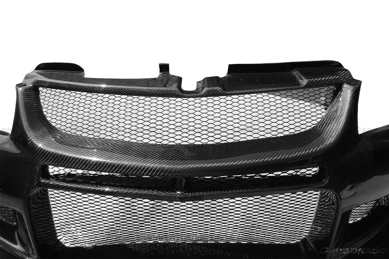 2003-2006 Mitsubishi Evo 7/8/9 VTS Style Front Bumper - Carbonado Aero