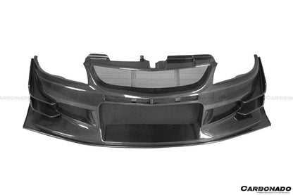 2003-2006 Mitsubishi Evo 7/8/9 VTS Style Front Bumper - Carbonado Aero