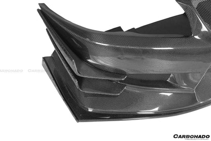 2003-2006 Mitsubishi Evo 7/8/9 VTS Style Front Bumper - Carbonado Aero