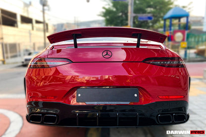 2019+ Mercedes Benz AMG GT63/S 4Door Coupe X290 Carbon Fiber Rear Diffuser - DarwinPRO Aerodynamics