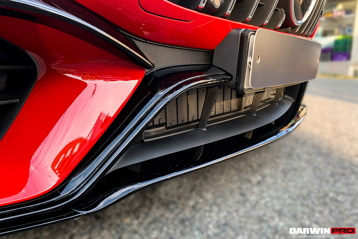 2019+ Mercedes Benz AMG GT63/S 4Door Coupe X290 Carbon Fiber Middle Front Lip - DarwinPRO Aerodynamics