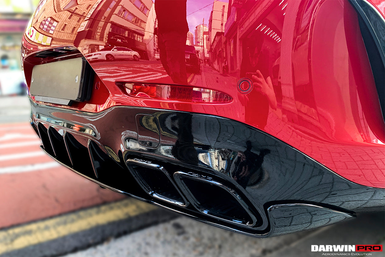 2019+ Mercedes Benz AMG GT63/S 4Door Coupe X290 Carbon Fiber Rear Diffuser - DarwinPRO Aerodynamics