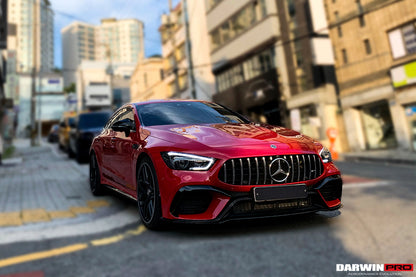 2019+ Mercedes Benz AMG GT63/S 4Door Coupe X290 Carbon Fiber Middle Front Lip - DarwinPRO Aerodynamics