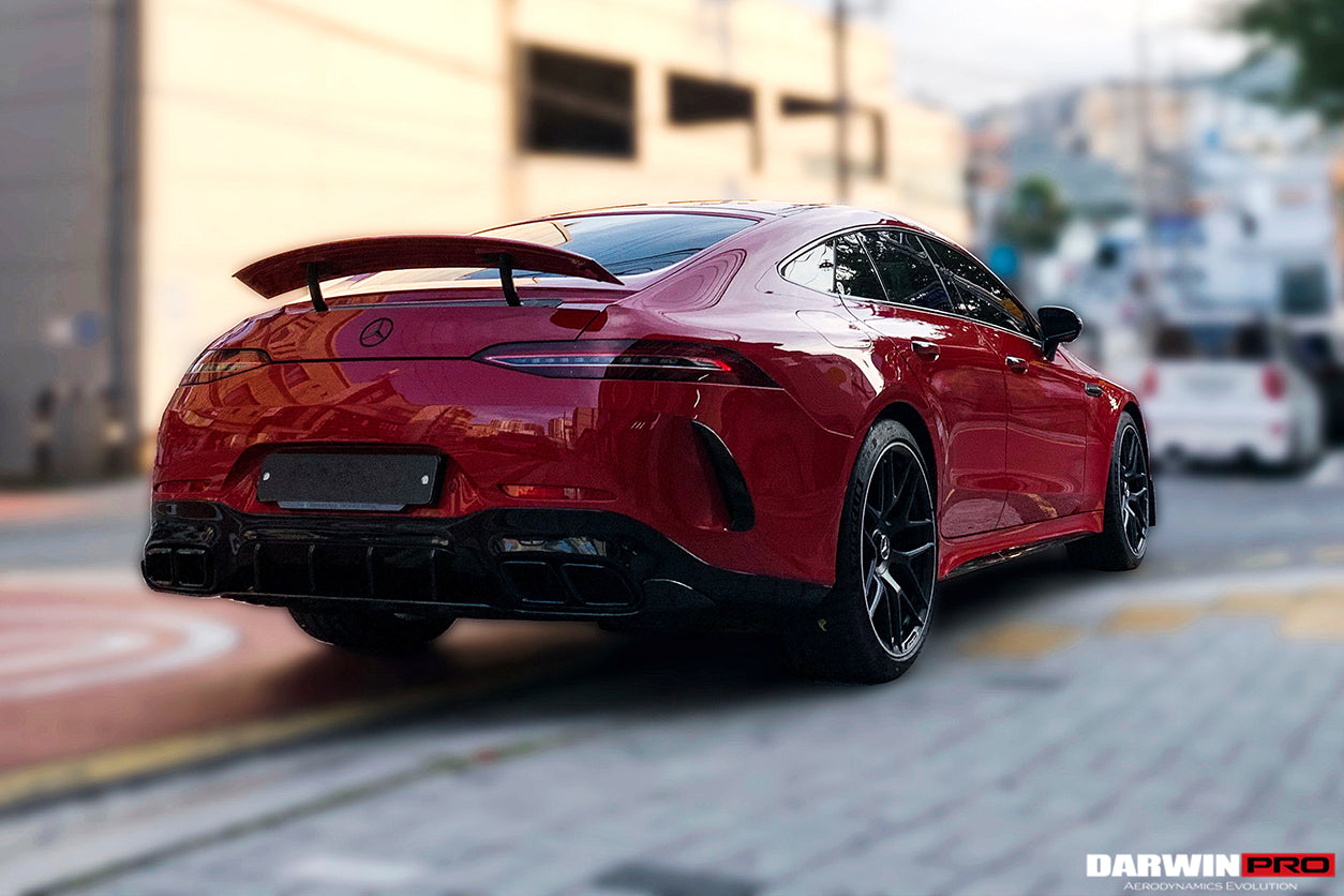 2019+ Mercedes Benz AMG GT63/S 4Door Coupe X290 Carbon Fiber Rear Canards - DarwinPRO Aerodynamics