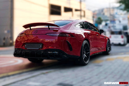 2019+ Mercedes Benz AMG GT63/S 4Door Coupe X290 Carbon Fiber Rear Canards - DarwinPRO Aerodynamics