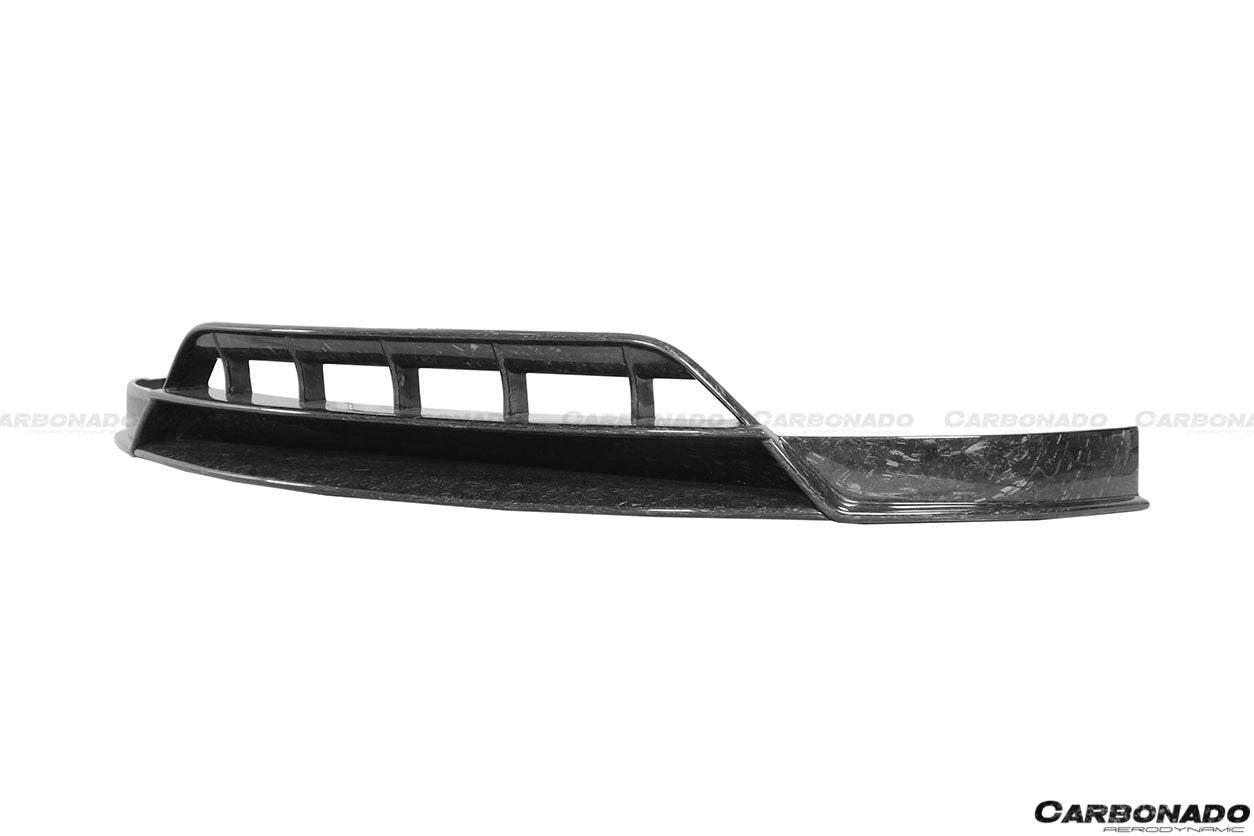 2016-2021 Tesla X SUV RZS Style Carbon Fiber Front Lip - Carbonado