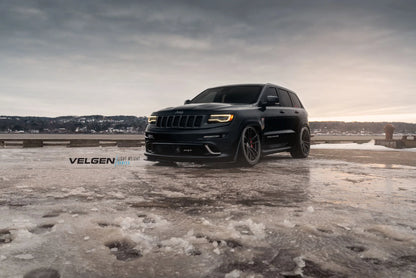20" Velgen VF5 Satin Black 5x114.3 ( Staggered Set ) ( Set of 4 )
