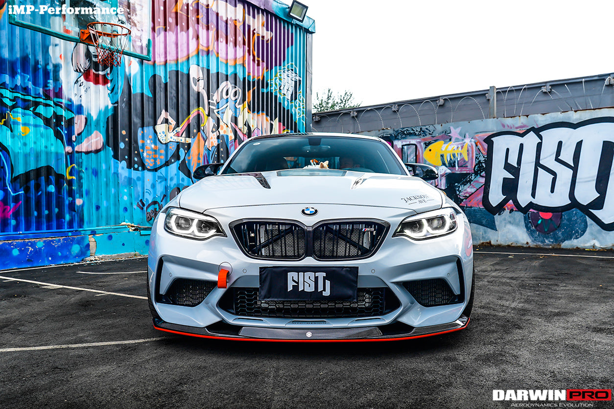 2014-2020 BMW M2/M2C  2-SERIES F22/F23F87 IMP Performance Partial Carbon Fiber Hood - DarwinPRO Aerodynamics