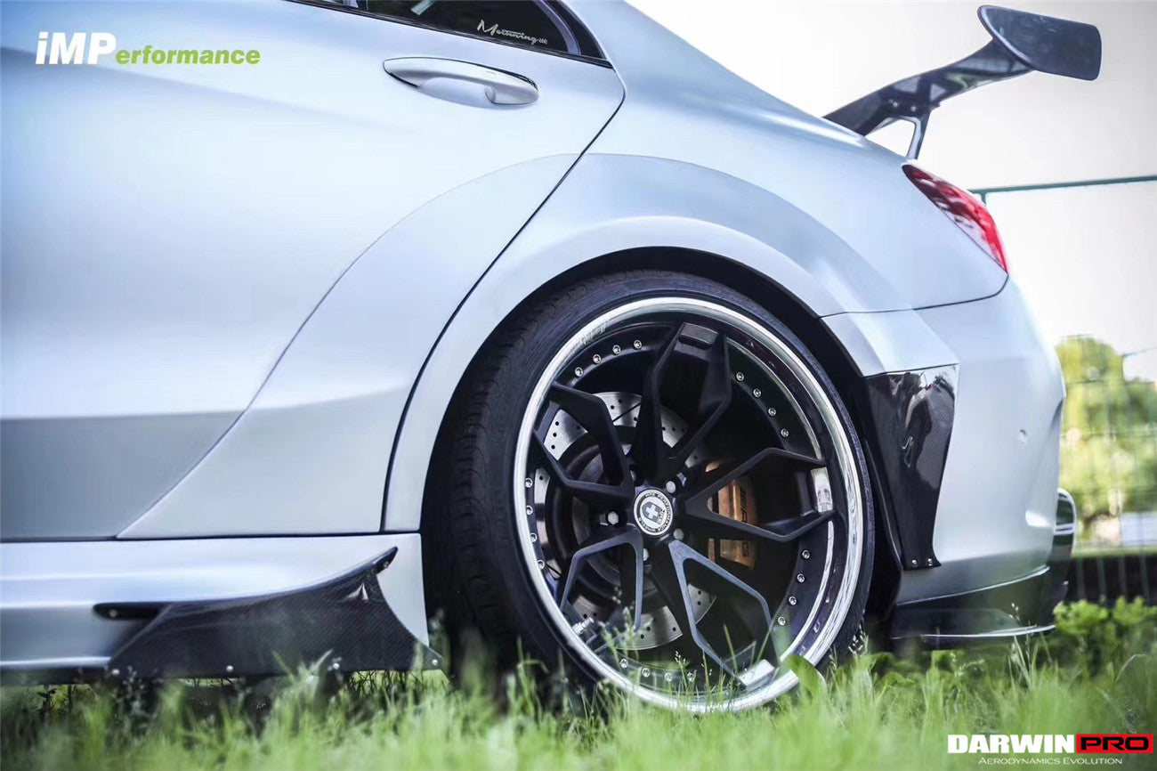 2015-2018 Mercedes Benz W205 C63/S AMG Sedan IMP Performance Partial Carbon Fiber Full Body Kit - DarwinPRO Aerodynamics