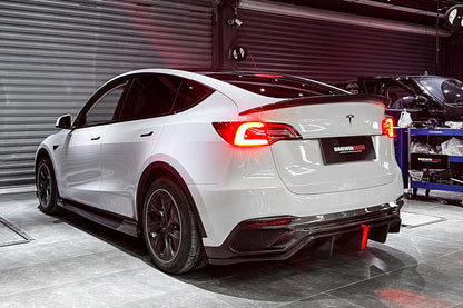 2020-2023 Tesla Model Y IMP Performance Carbon Fiber Rear Bumper - DarwinPRO Aerodynamics