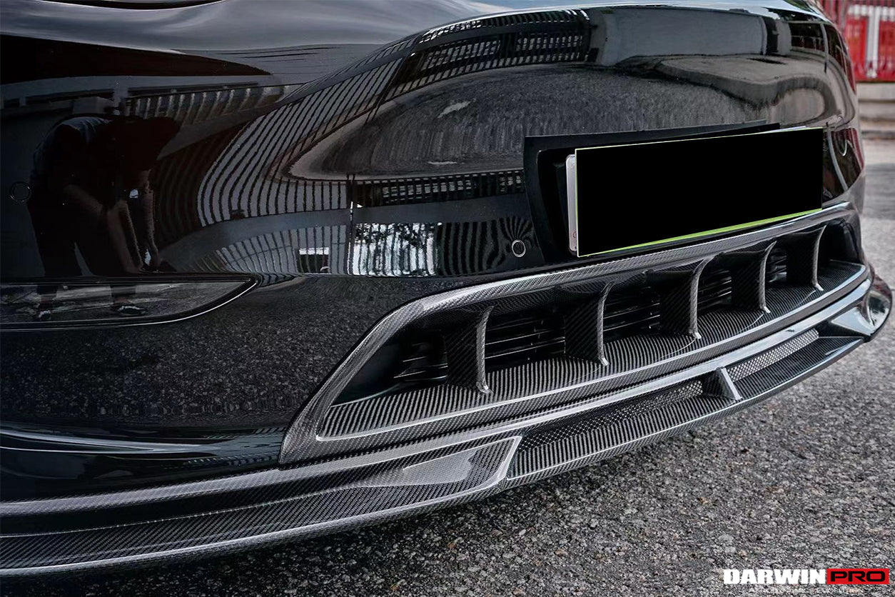 2020-2023 Tesla Model Y IMP Performance Carbon Fiber Front Bumper Grill - DarwinPRO Aerodynamics