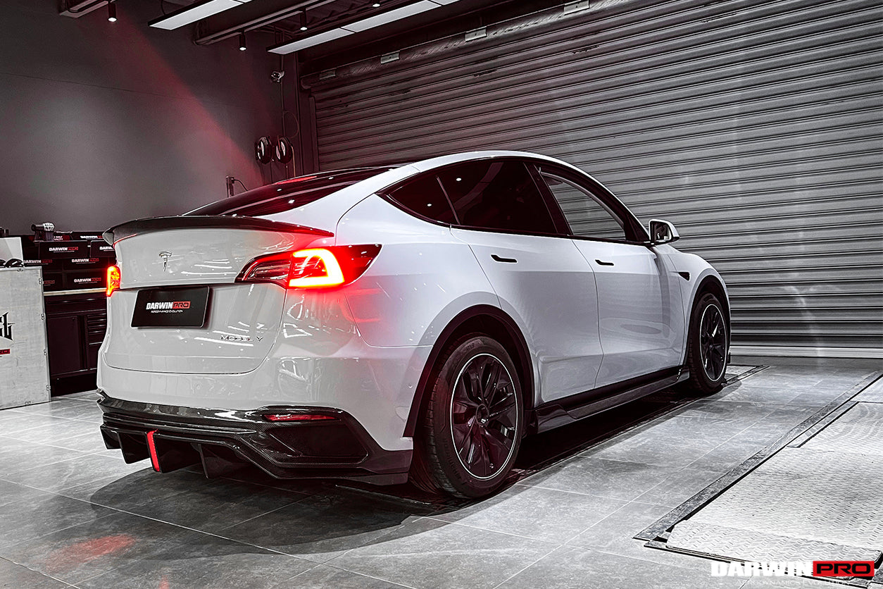 2020-2023 Tesla Model Y IMP Performance Carbon Fiber Rear Bumper - DarwinPRO Aerodynamics