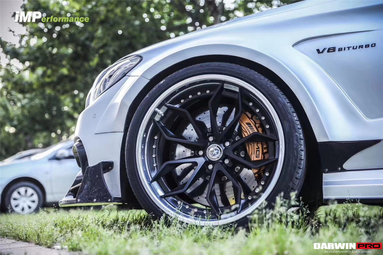 2015-2018 Mercedes Benz W205 C63/S AMG Sedan IMP Performance Partial Carbon Fiber Full Body Kit - DarwinPRO Aerodynamics
