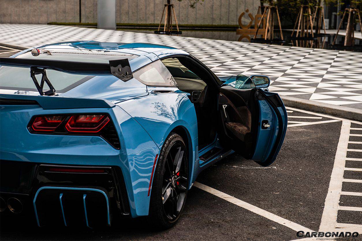 2013-2019 Corvette C7 Z51 RK Style Turnk Spoiler - Carbonado Aero
