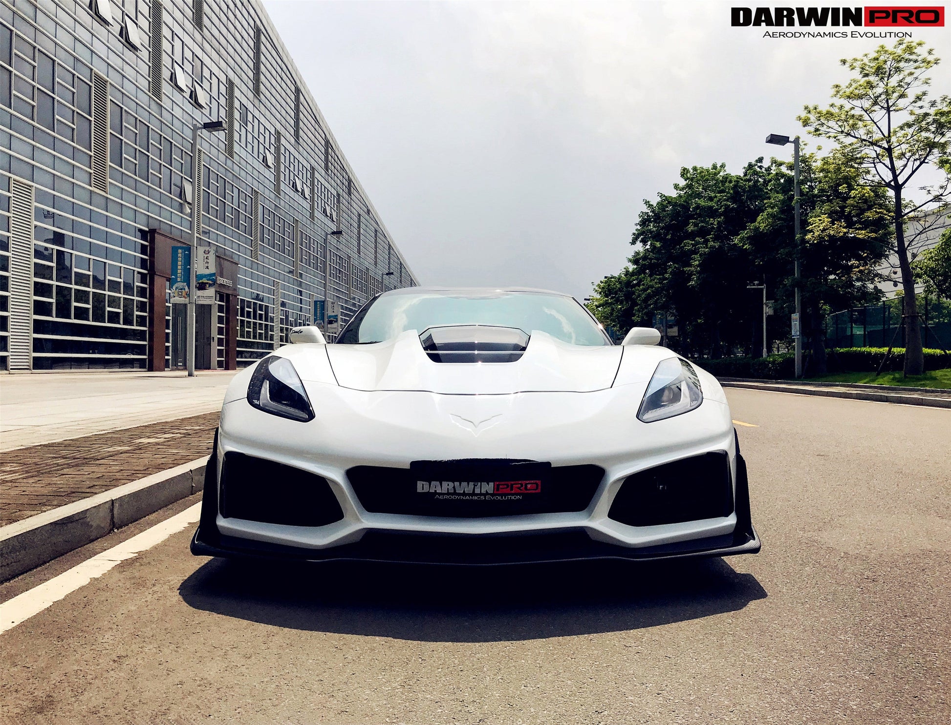 2013-2019 Corvette Z06 Grandsport ZR1 Style Front Set Body Kit - DarwinPRO Aerodynamics