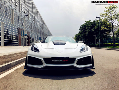 2013-2019 Corvette Z06 Grandsport ZR1 Style Front Set Body Kit - DarwinPRO Aerodynamics