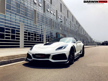 2013-2019 Corvette Z06 Grandsport ZR1 Style Front Set Body Kit - DarwinPRO Aerodynamics